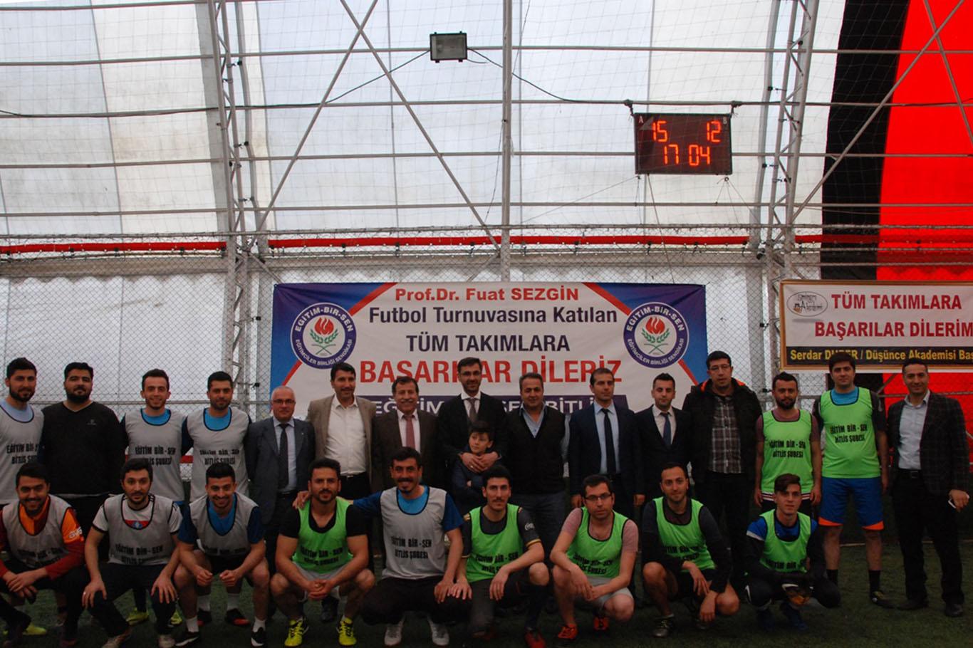 Prof. Dr. Fuat Sezgin futbol turnuvası düzenlendi